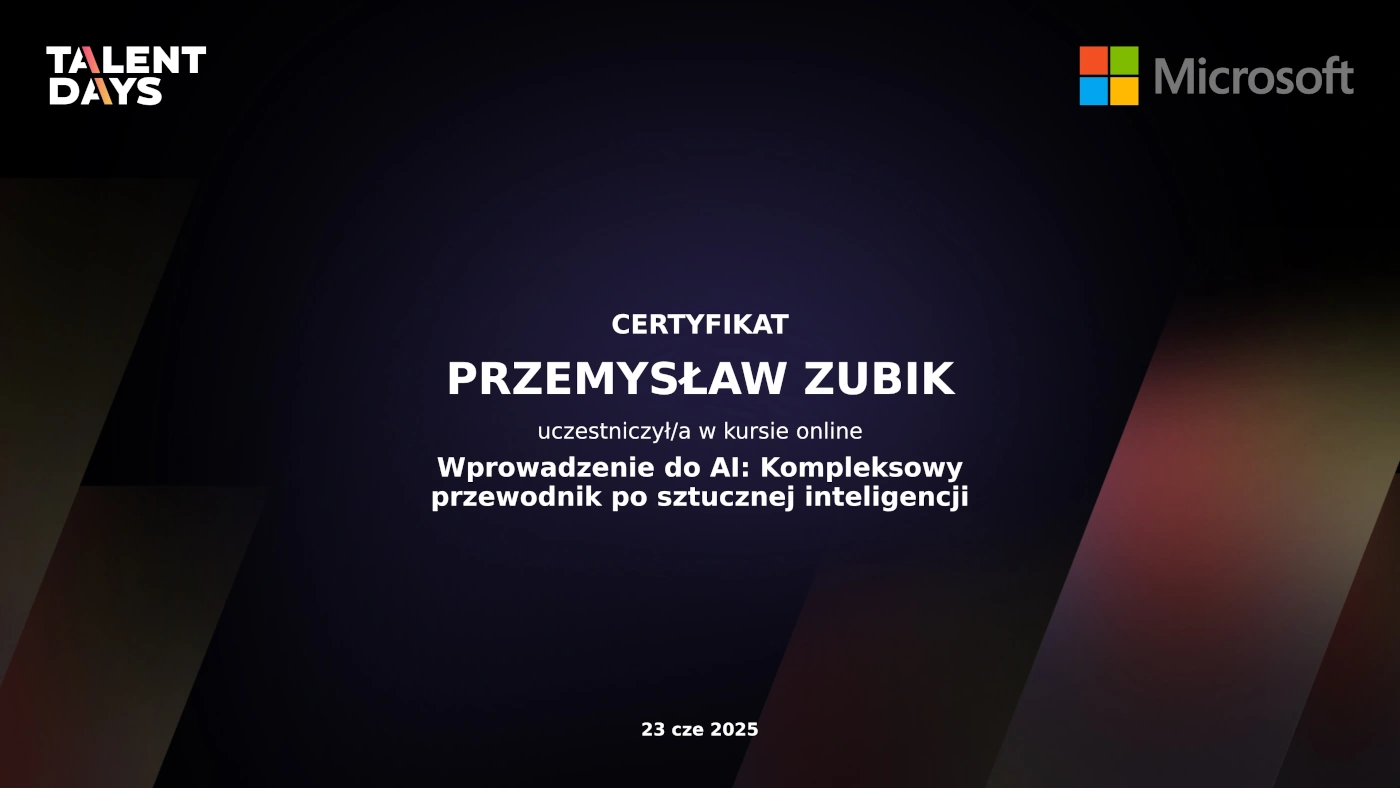 Wprowadzenie do AI